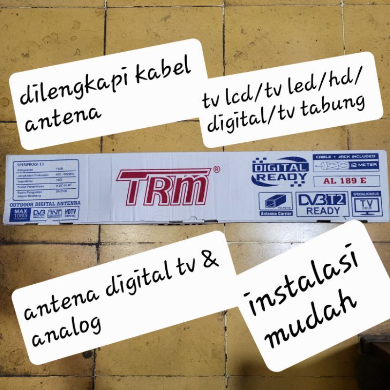 ANTENA DIGITAL TRM 189