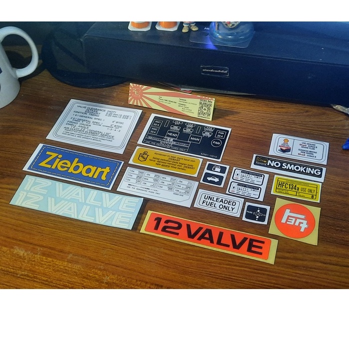 Stiker Toyota Starlet Set