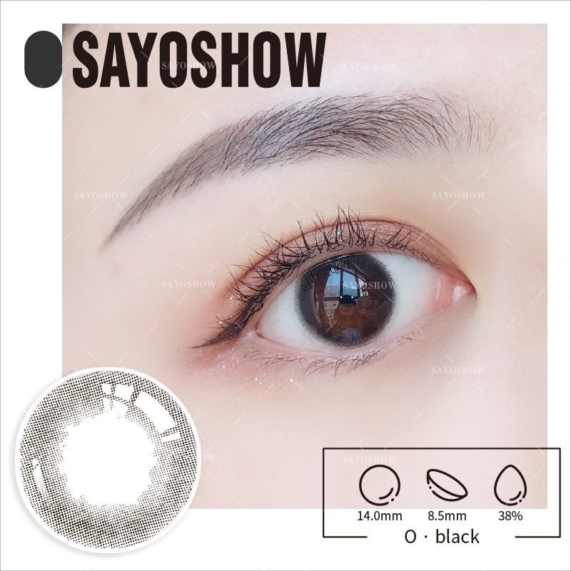 SAYOSHOW- Softlens O Seri Normal, Minus 1.00 s/d 8.00 (14 mm)