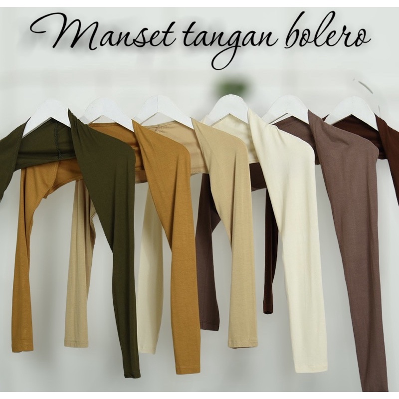 manset tangan bolero jersey