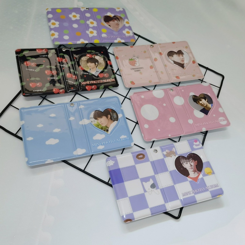 Album Foto 3inch 40kantong Butterfly Album Kpop Photocard Kartu Nama Mini Card Holder