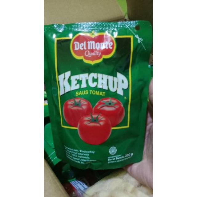 

Saos tomat ketchup delmonte 200g del monte