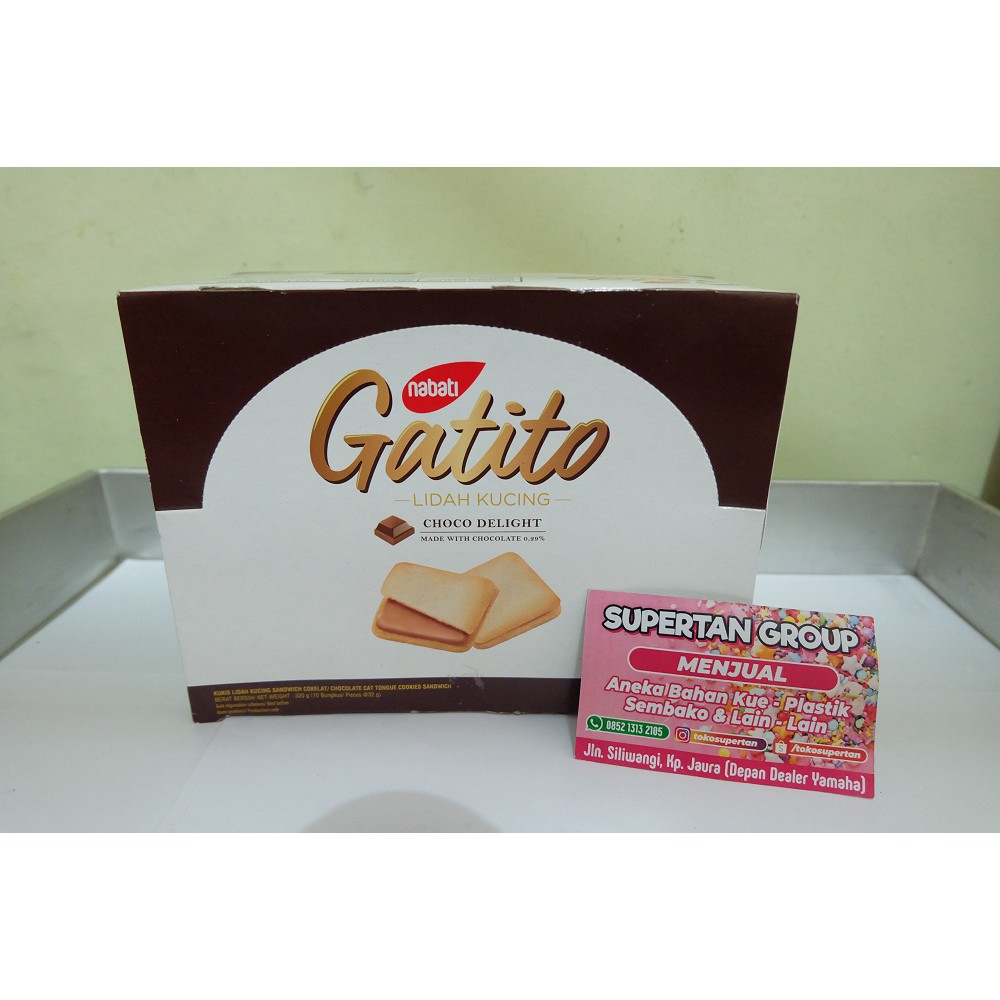 NABATI GATITO CHO 320 GRAM