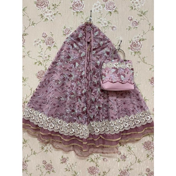 MUKENA BRUKAT MEWAH/MUKENA JUMBO