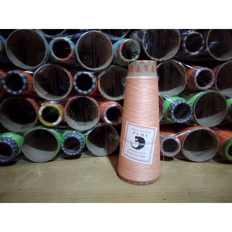 BENANG OBRAS POLYESTER ISI 1 PCS BERAT -+ 50 GRAM | BENANG OBRAS POLYSTER MURAH