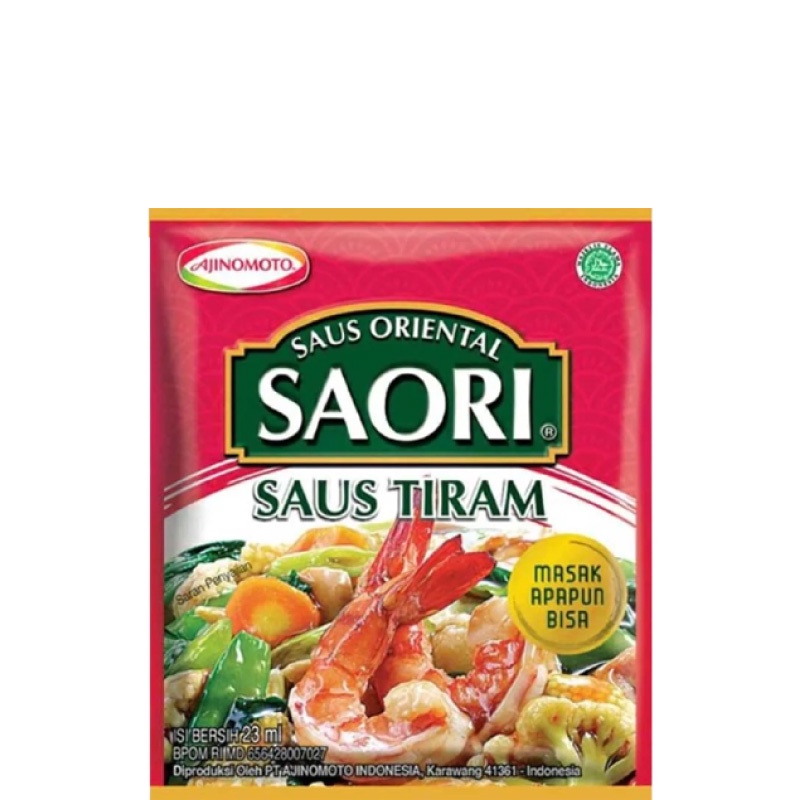 

Saori Saus Tiram Sachet 2 x 23 mL