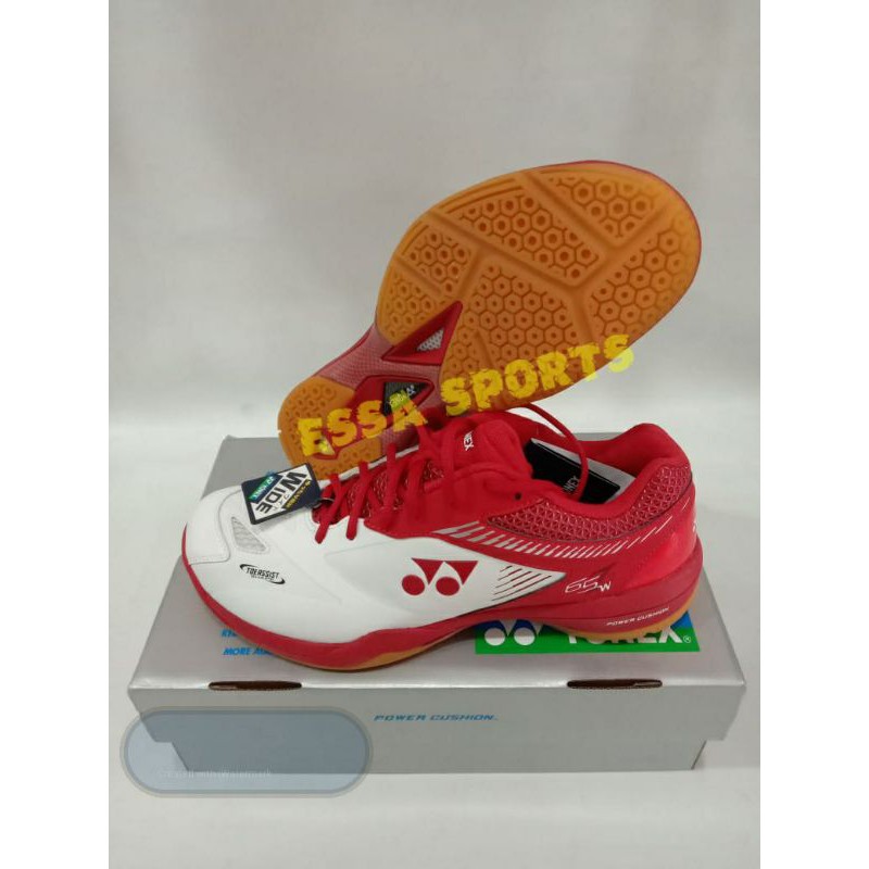 SEPATU YONEX SHB 65 Z2 MEN SHB 65Z2 SHB65Z2M WIDE WHITE RED
