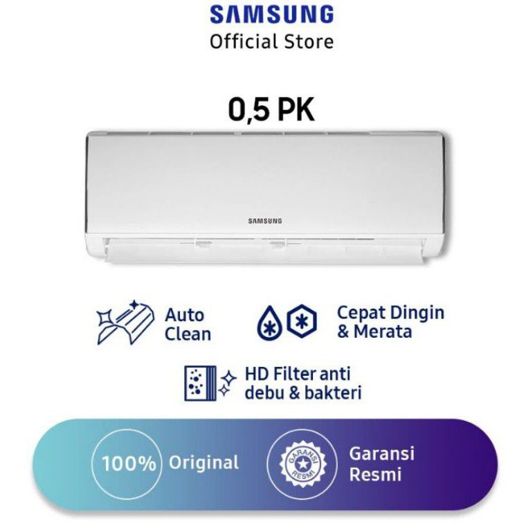 AC SAMSUNG AR05NRFLDWKN 1/2PK + PASANG DEPOK