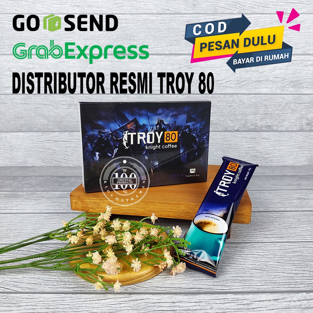 Kopi Troy 80 Stamina Pria Dewasa Jantan isi 1 Saset