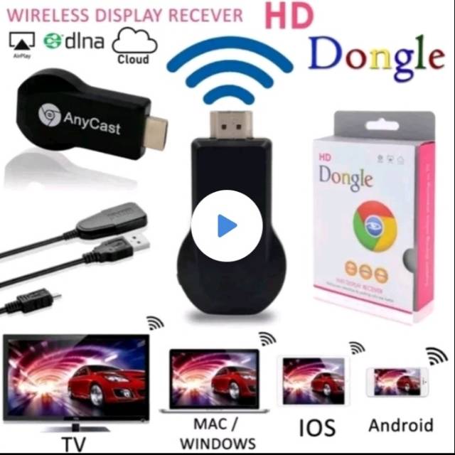 ANYCAST WIFI DISPLAY RECEIVER HDMI DONGLE