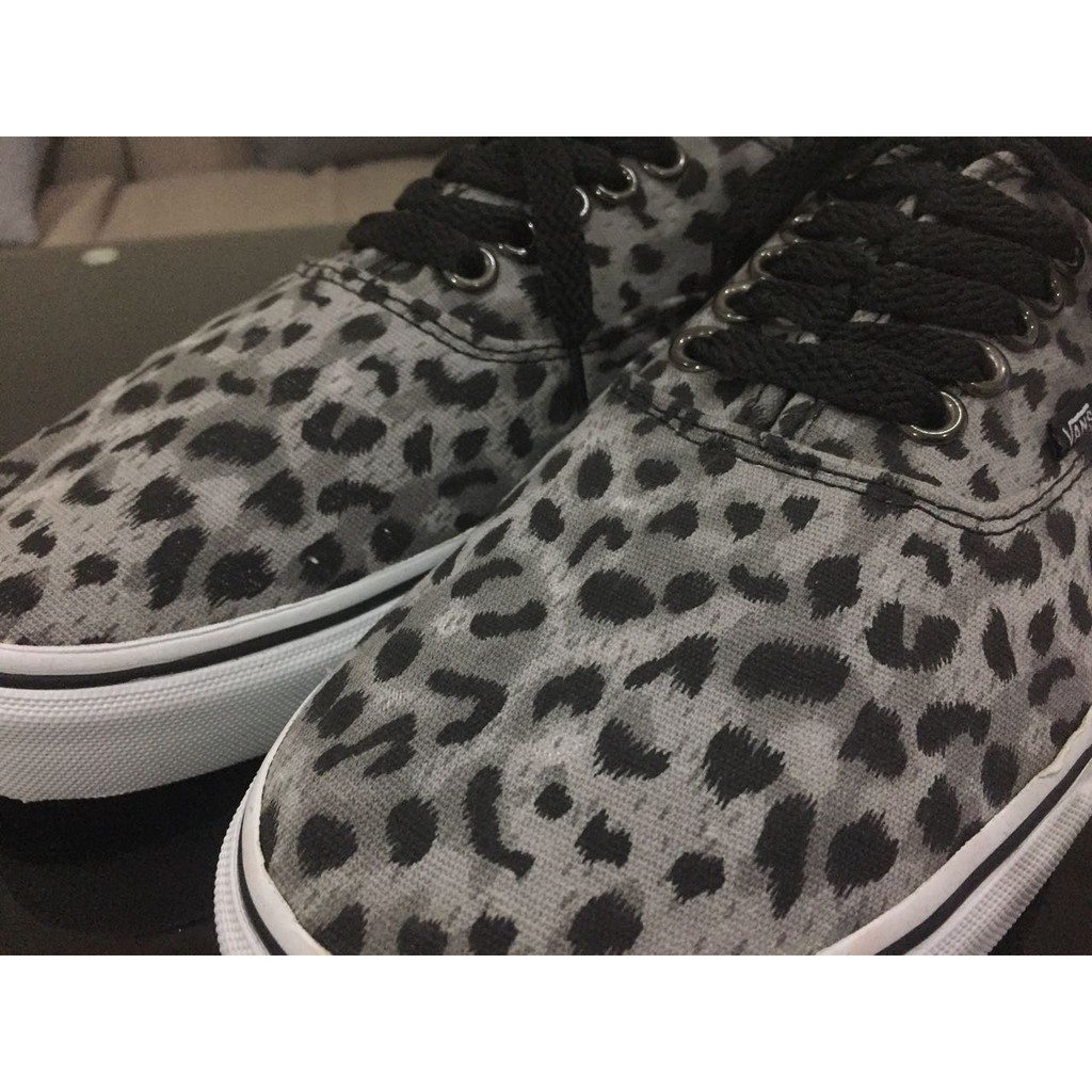 grey cheetah vans