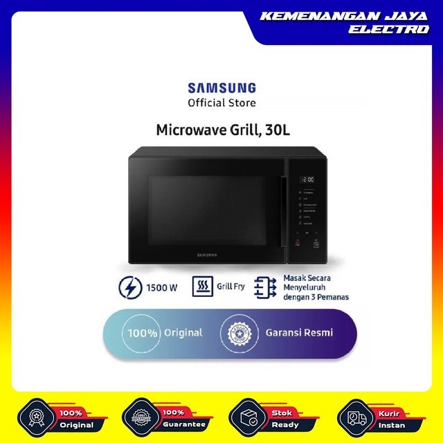 Jual SAMSUNG MICROWAVE GRILL WITH CRUSTY PLATE 30L MG30T5068CK/SE KJJ