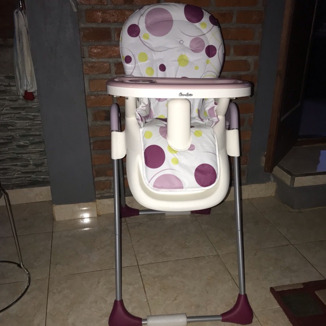 high chair cocolatte 586 kursi makan bayi