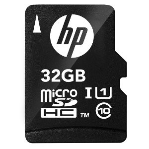 Micro SD HP Class 10 32GB 100Mbps w/Adaptor