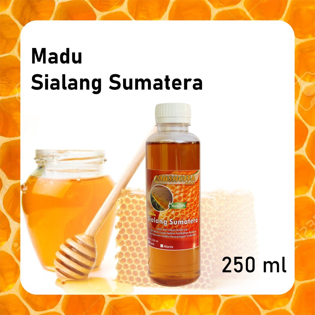 

Madu Hutan Sumatra 250 ml - Mushoffa Madu