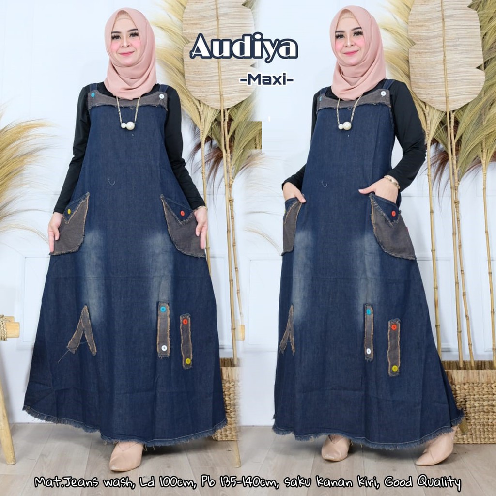 HIMA OVERALL AUDIYA MAXI JEANS BR
