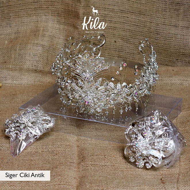 SIGER SUNDA CIKI ANTIK PREMIUM SILVER / GOLD / NIKEL