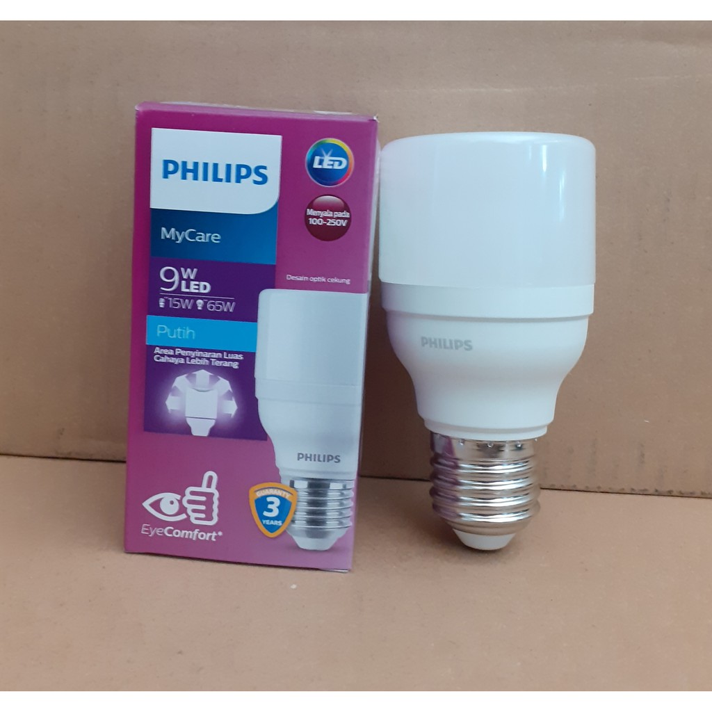 Philips Lampu LED Bright 9 watt | LED Bright Philips 9W