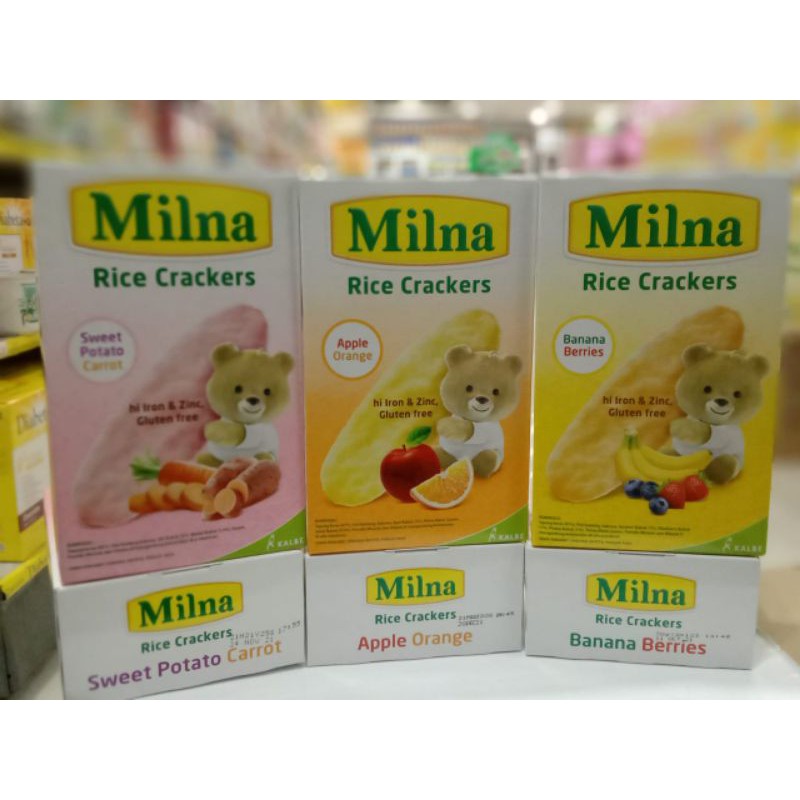 Milna Rice Crackers 5x4gr