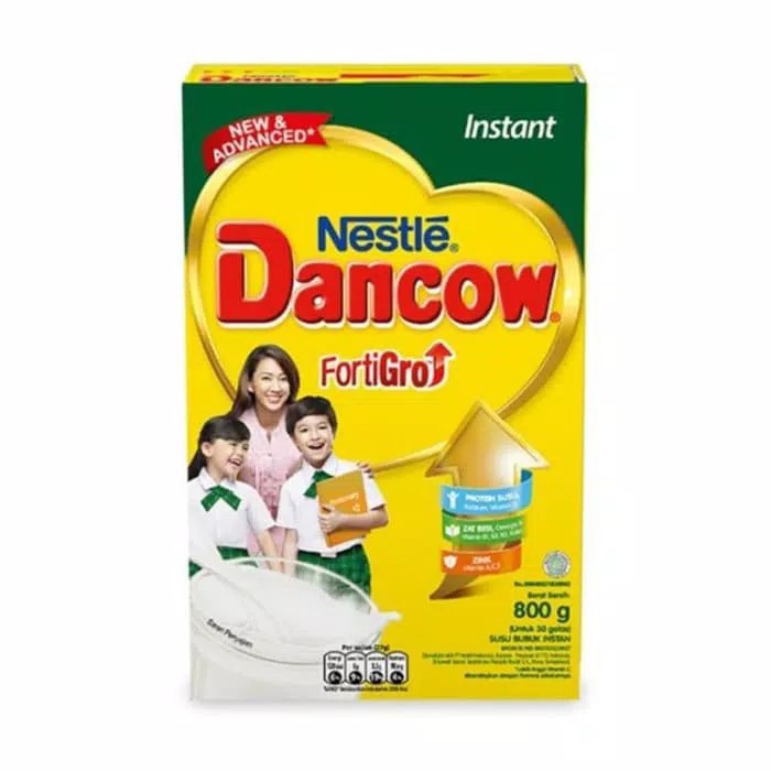 Dancow Instant Enriched Fortigro Bib 800 Gr