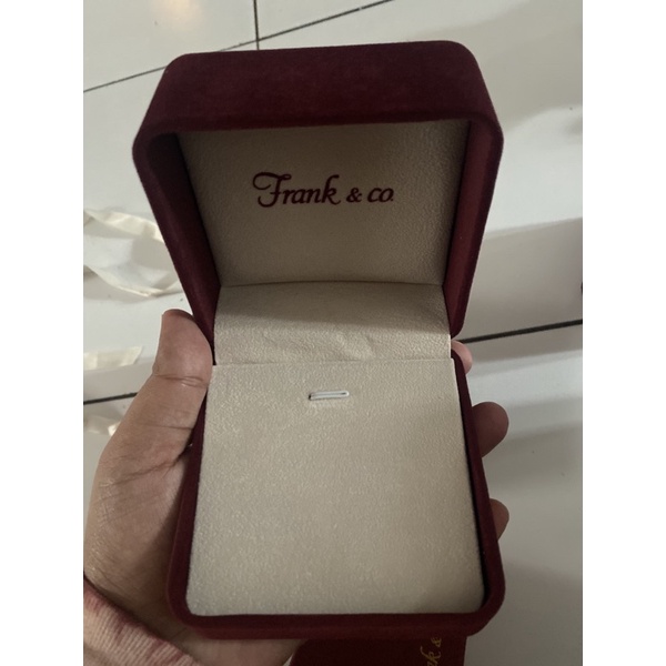 pedant jewerelly box liontin frank & co besar