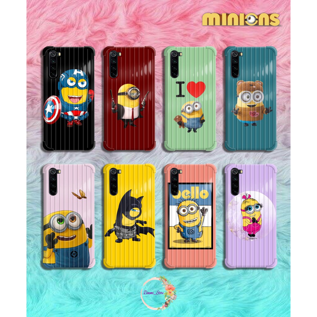 Softcase Minions Vivo Y91 Y17 Y12 Y15 Y93 Y95 Y81 Y83 Y71 Y53 V5 V7 Y30 Y50 V17 Y11 S1 Pro DST163