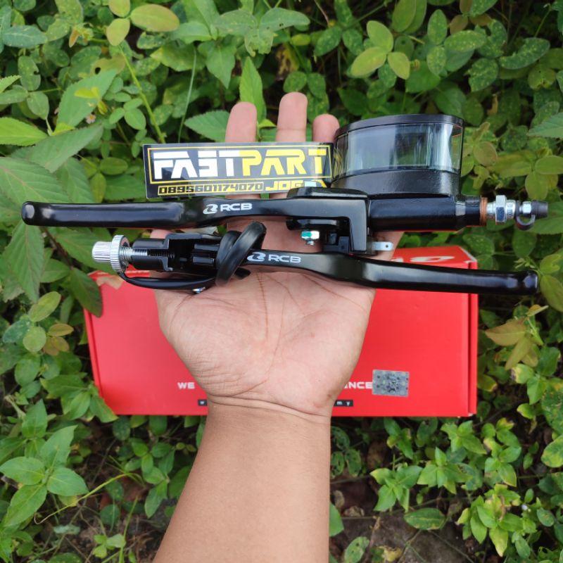 MASTER REM RCB TIPE E2 14MM & HANDLE HENDEL KOPLING REM KIRI RCB E2 ORIGINAL RX KING CB BEBEK UNIVER