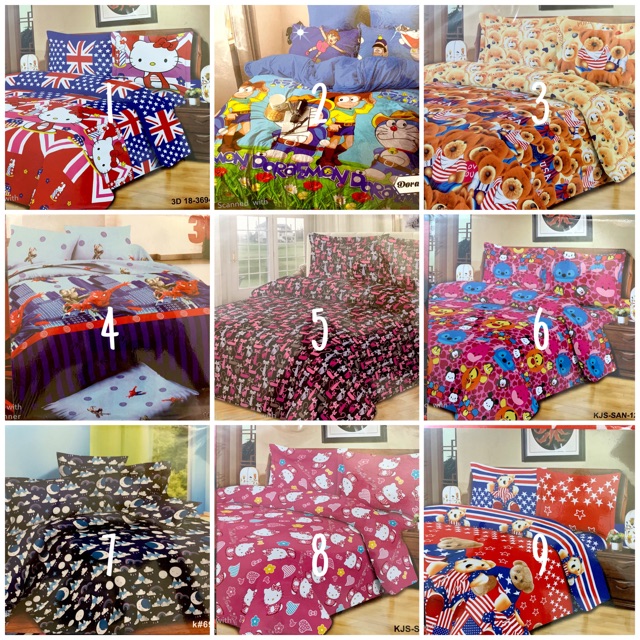 SPREI KATUN DISPERSE MICROTEK MICROTEX 120x200 BAHAN SANGAT LEMBUT DAN TIDAK LUNTUR