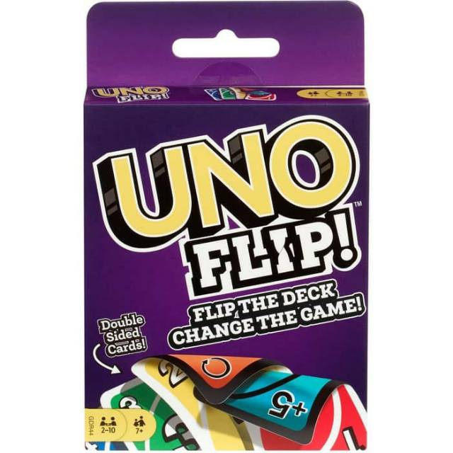 Promo Kartu UNO FLIP UNO Card Double Side New Challenge Bolak Balik