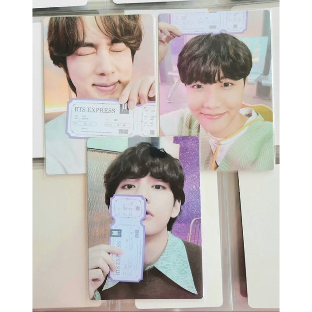 BUNDLE BTS MINI PHOTOCARD SOWOOZOO SPECIAL (pc jin j-hope v)