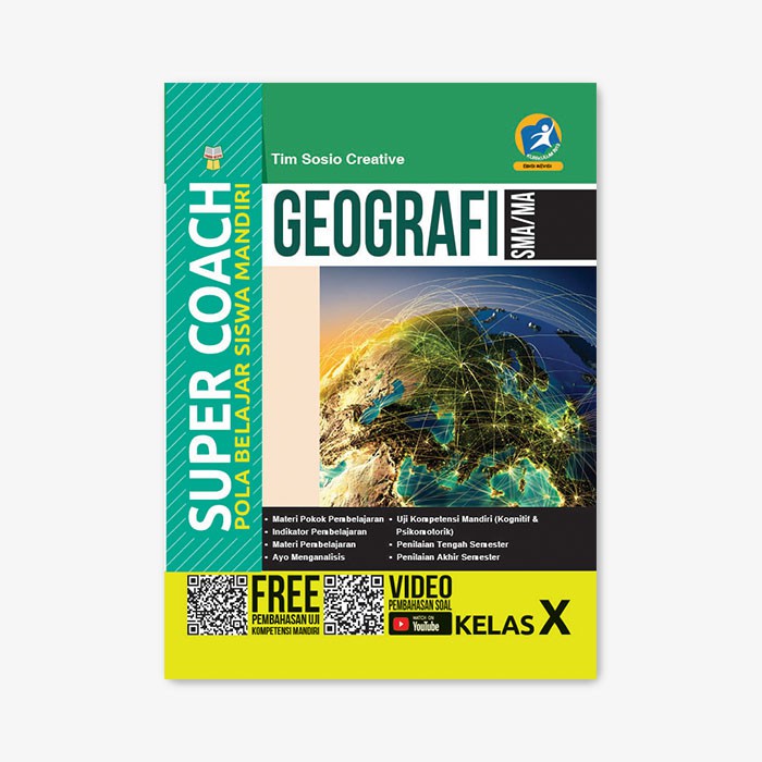 Yrama Widya Buku Super Coach Geografi Sma Ma Untuk Kelas X Shopee Indonesia