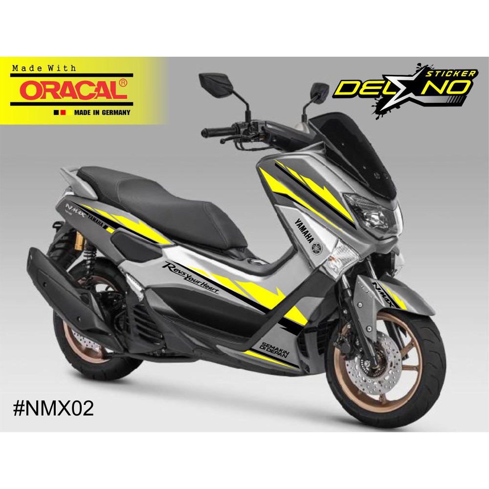 Populer Cutting Sticker Striping Yamaha Nmax Minimalis Berkualitas