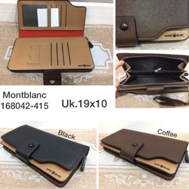 Leather Wallet Montblanc Import 415