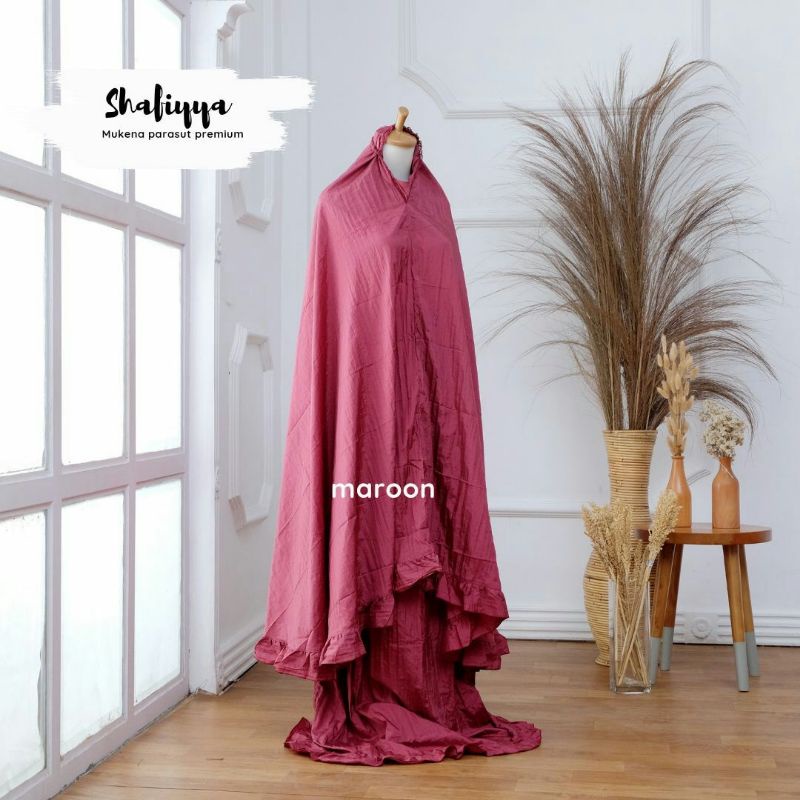 Mukena Parasut Premium | Mukena jumbo | Mukena adem | Mukena parasut jumbo | Mukena traveling jumbo