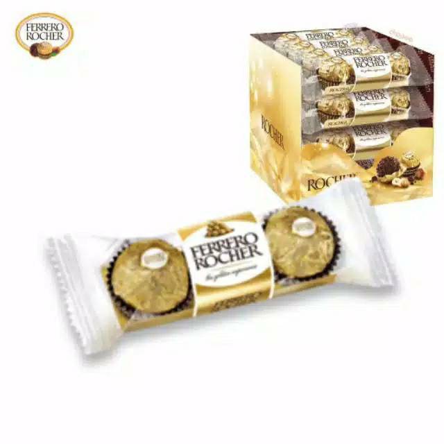 

Ferrero Rocher T3 isi 3pc Coklat Ferrero 37gr