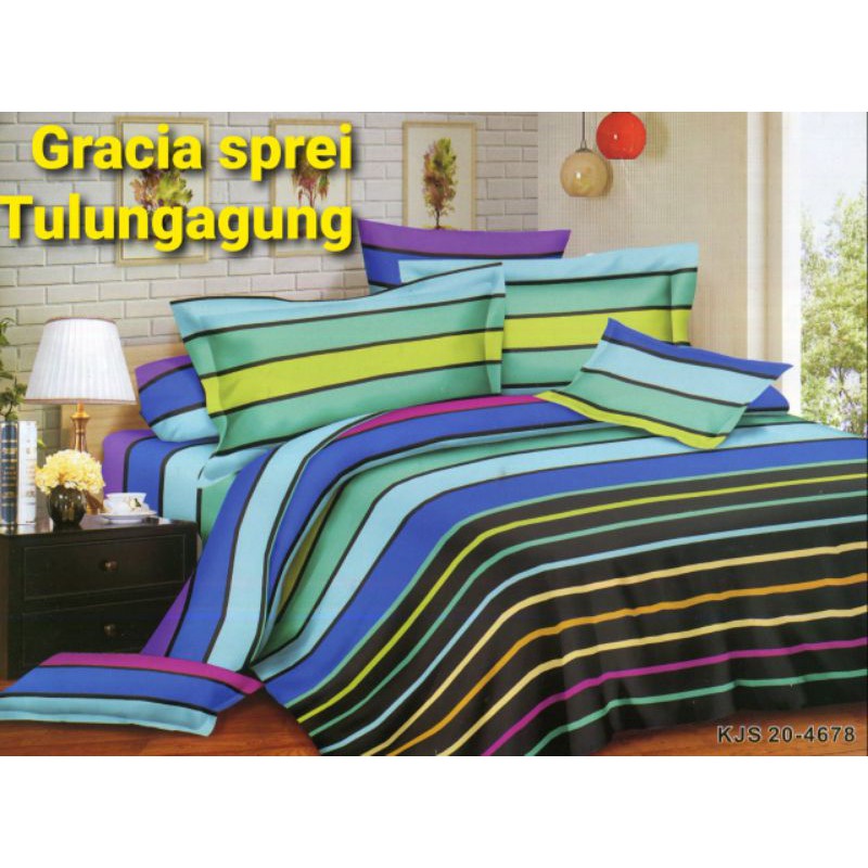 Sprei Disperse Rainbow Hijau