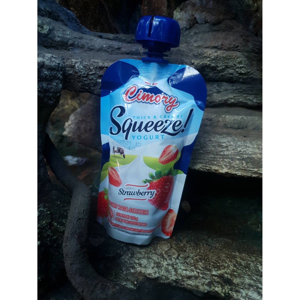 

Cimory Yogurt Squeeze! Strawberry 120mL