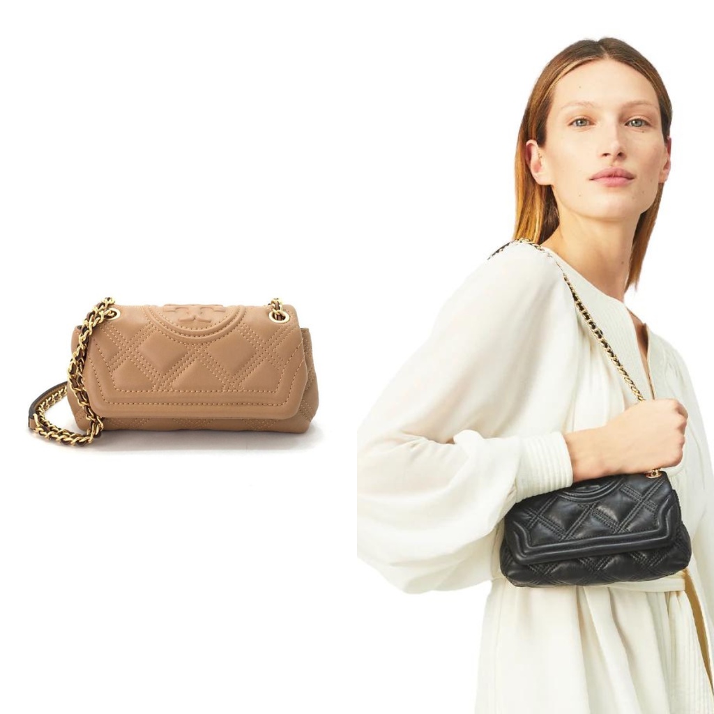 Tory Burch Fleming Soft Convertible Mini Bag - Moose