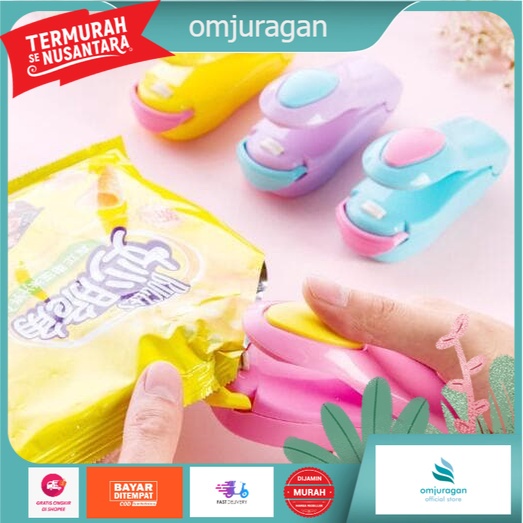 

[OMJURAGAN] Handy Mini Sealer perekat plastik elektrik dengan batrai