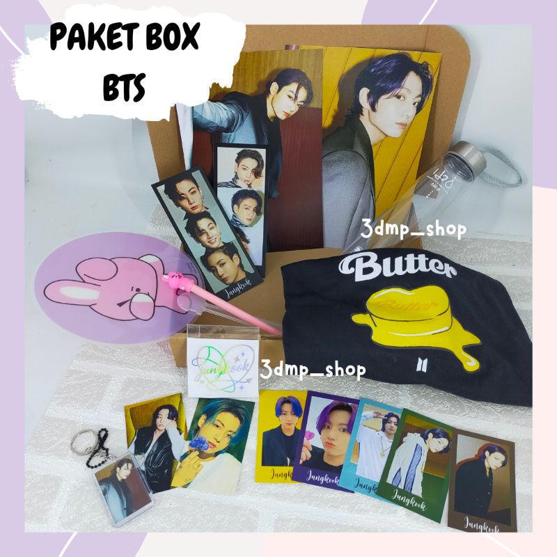 Hampers bts butter jungkook v taehyung jin gift kado ultah lebaran wisuda