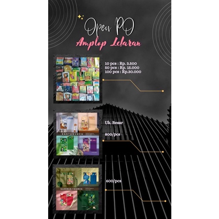 

Amplop Lebaran Murah Meriah