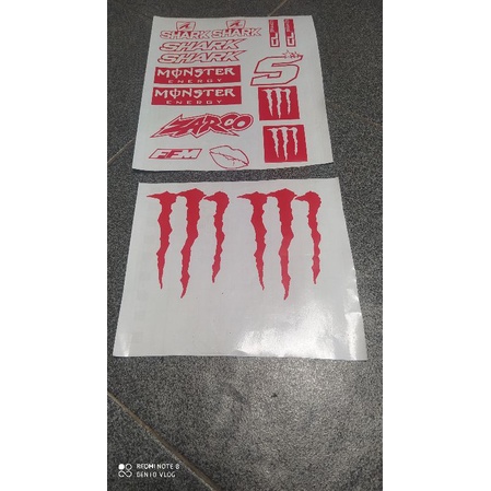 mall sticker repaint helm ala Shark Johan Zarco 2018