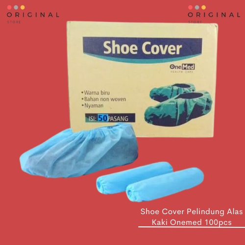 Shoe Cover Pelindung Alas kaki sandal sepatu onemed 100pcs