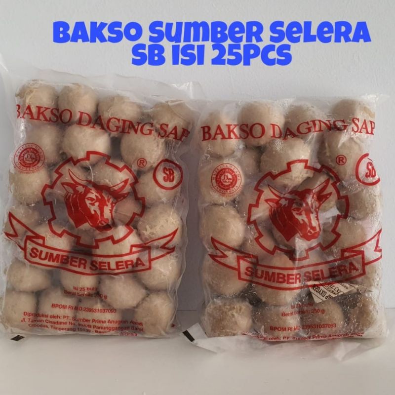 

BAKSO SUMBER SELERA ISI 25