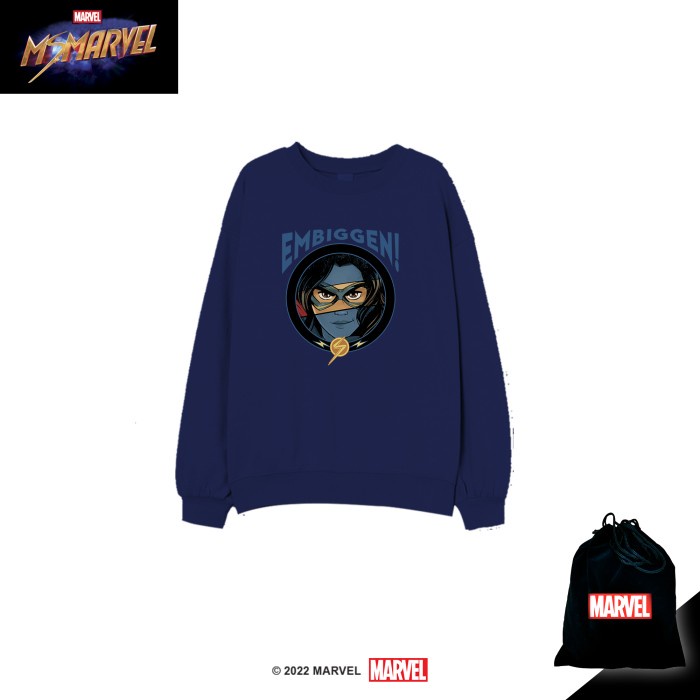 Marvel Crewneck Dewasa Ms Marvel MSM57