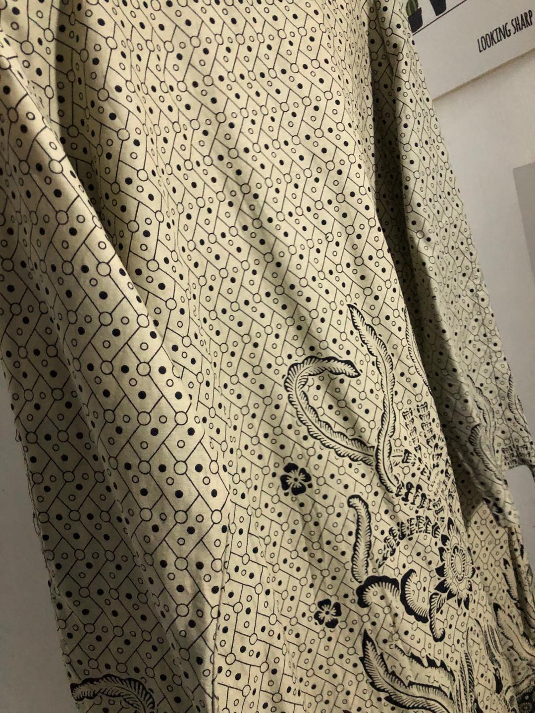 M-l-xl-xxl Batik Tunik Wanita Asj Sa Hrb026 Kenongo Pekalongan Sogan Tulis