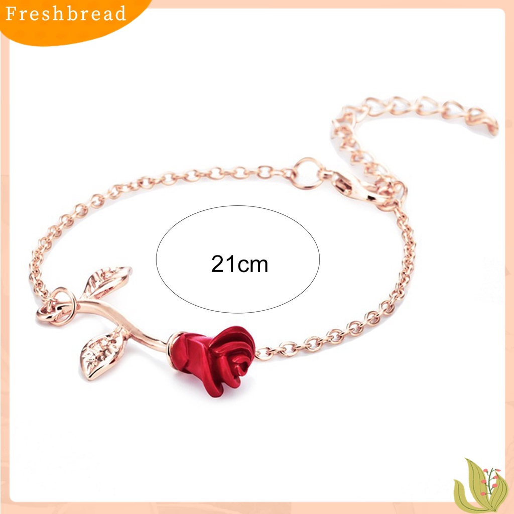 |Frebre Frebre| Gelang Rantai Electroplating Adjustable Tahan Lama Untuk Wanita