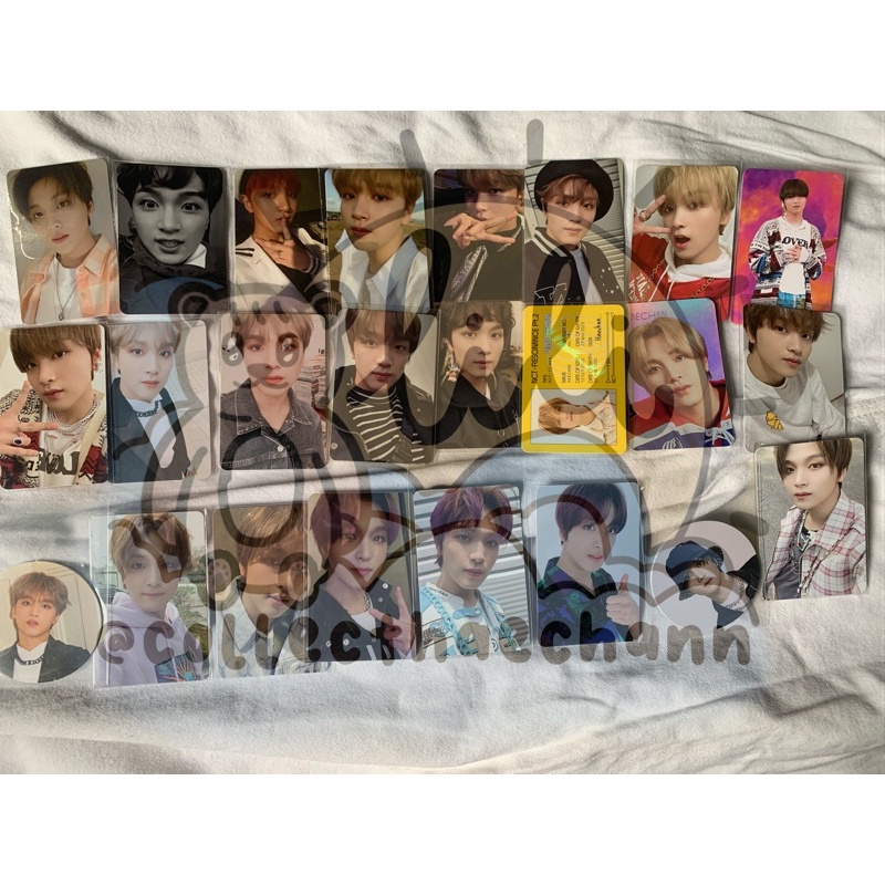 PHOTOCARD HAECHAN MFAL, WE YOUNG, 1st PLAYER & 2nd PLAYER, RIDIN & ROLLIN, CRAZY BORING CHILLING, HA