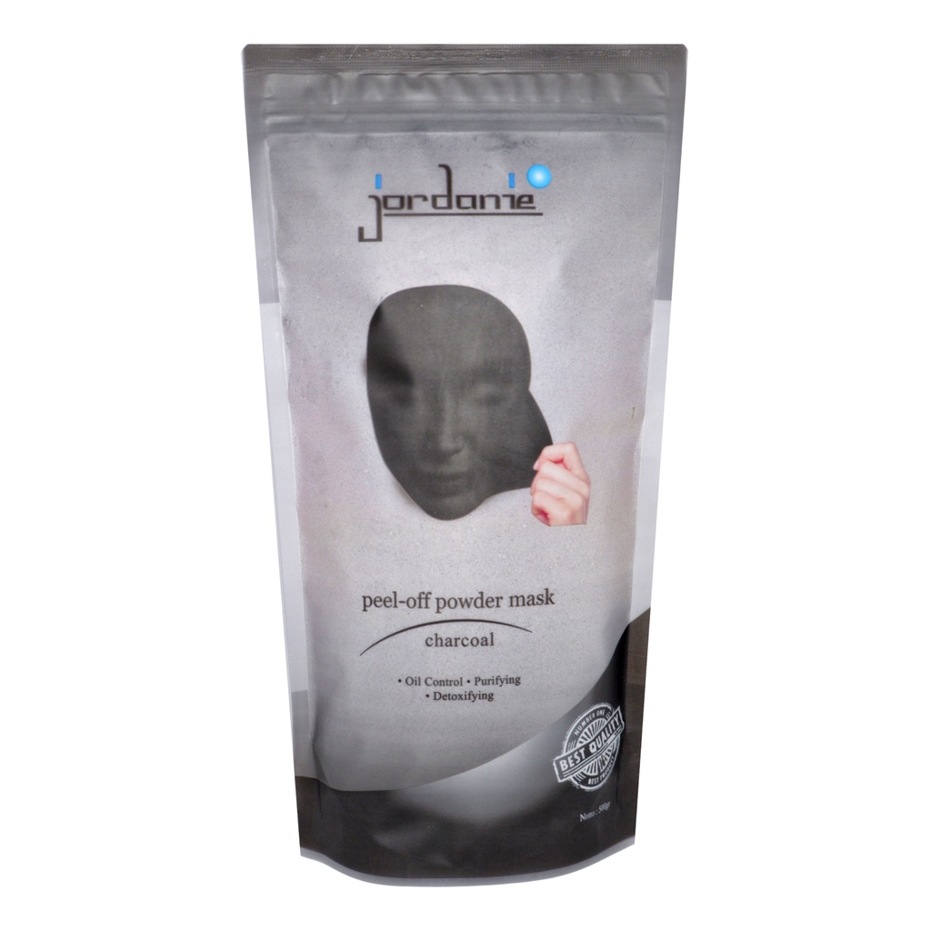 500 Gram Masker Wajah Peel Off Jordanie Klinik Rubber BPOM HALAL