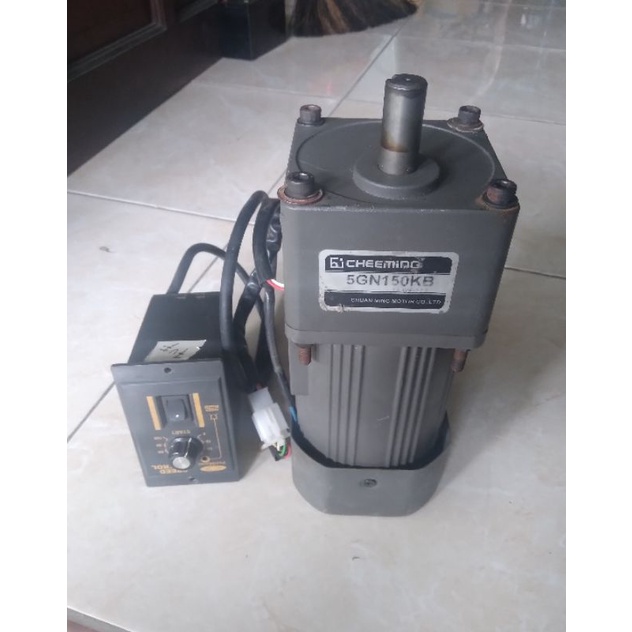 Ac Motor Gearbox 220V Ratio 1:150 120W Speed Control